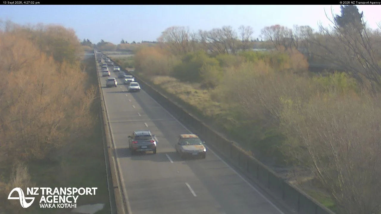 SH1 Rakaia Bridge North