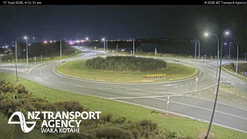 SH2 Watchman Rd Roundabout