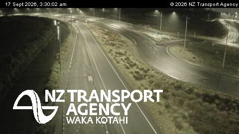 SH74 QEII Dr Roundabout North